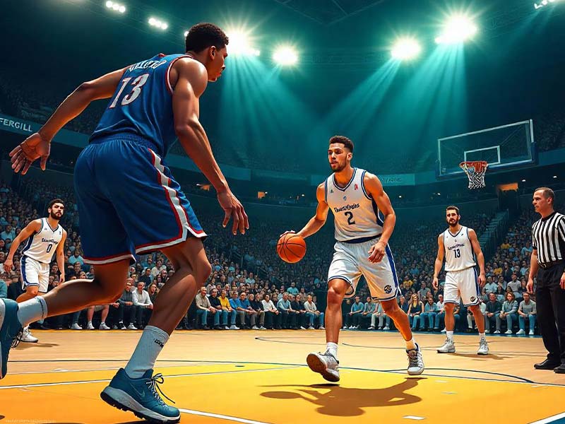 想象力丰富！模仿帝陈挑战：假如杨瀚森化身杜兰特打球会怎样？